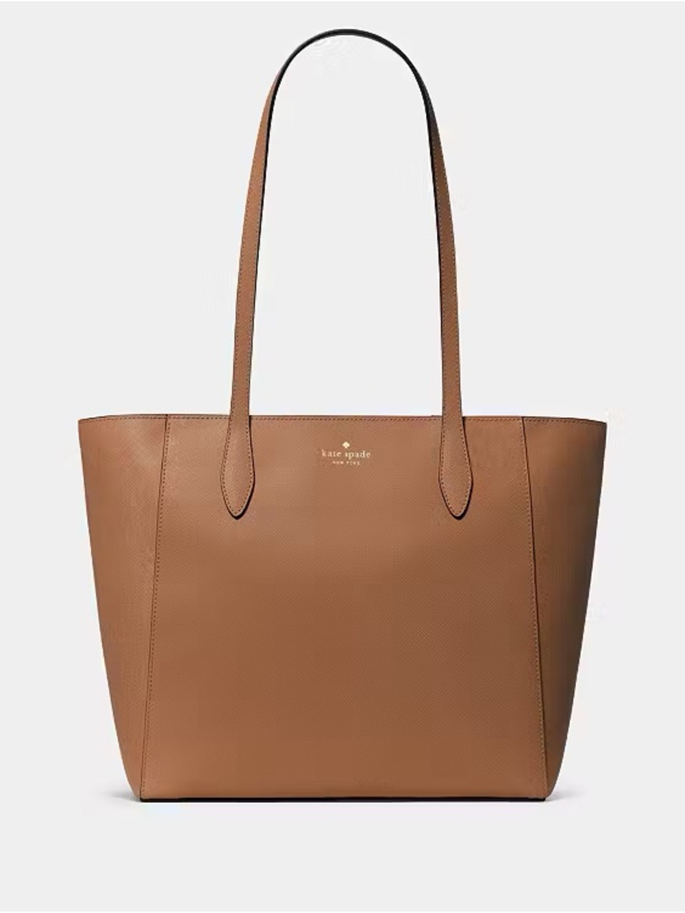 โ ๏ธKate Spade New York Saffiano Large Tote Bag, Tuscan Brown NWT